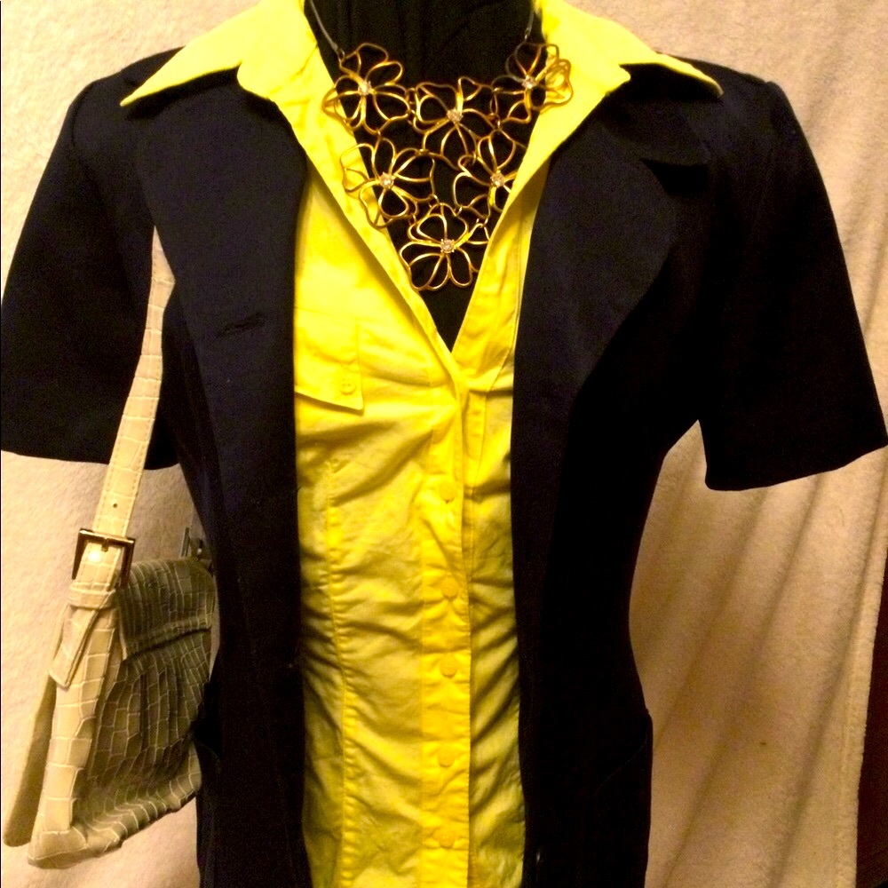 VTG NAVY BLUE JACKET / BLAZER